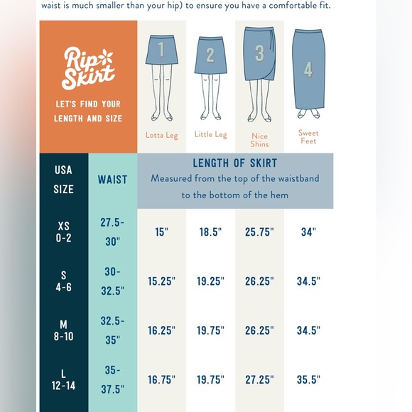 RipSkirt Hawaii Black Adjustable Skirt Length 2 Size M - Picture 8 of 8